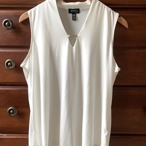 Jones New York white shell